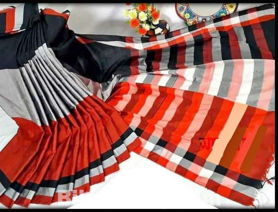 Multicolor Satkahon saree for women/টাঙ্গাইল শাড়ি